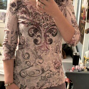 BUNDLE INC International Concepts Y2K Tees SZ M